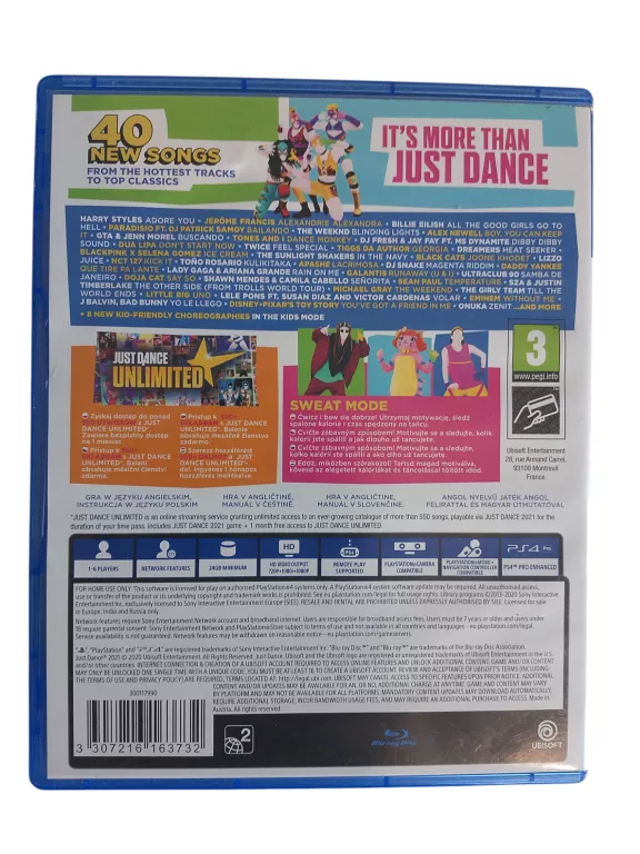 GRA PS 4 JUST DANCE 2021