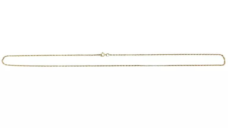 ŚLICZNY ZŁOTY ŁAŃCUSZEK 375 0.86G 46CM