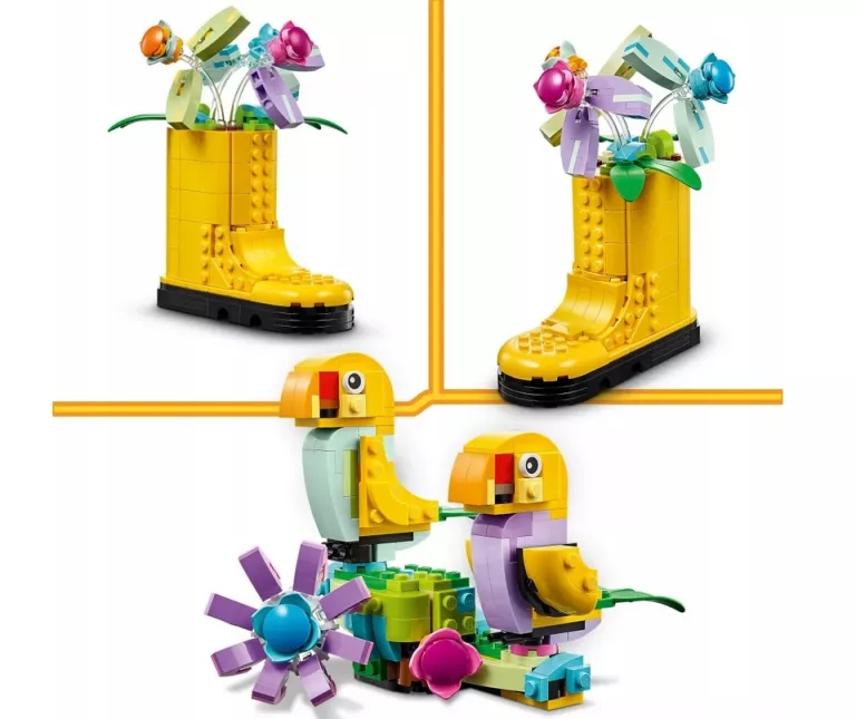 SZAŁOWE LEGO 31149 CREATOR KWIATY W KONEWCE 3W1 IDEALNE NA PREZENT