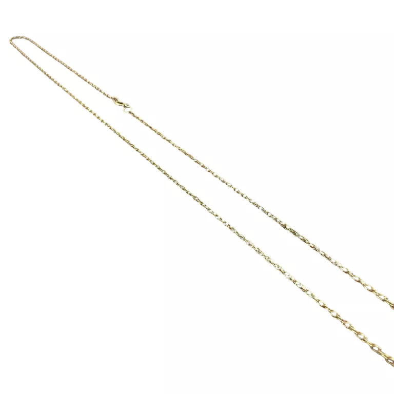 ŚLICZNY ZŁOTY ŁAŃCUSZEK 375 0.86G 46CM