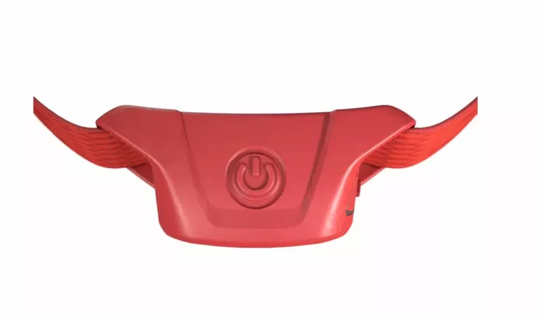 LAMPKA CZOŁÓWKA TREKKINGOWA FORCLAZ HL100 USB - 120 LUMENÓW CZERWONY