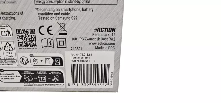 ŁADOWARKA RE-LOAD 65W BIAŁA Z KABELKIEM USB-C