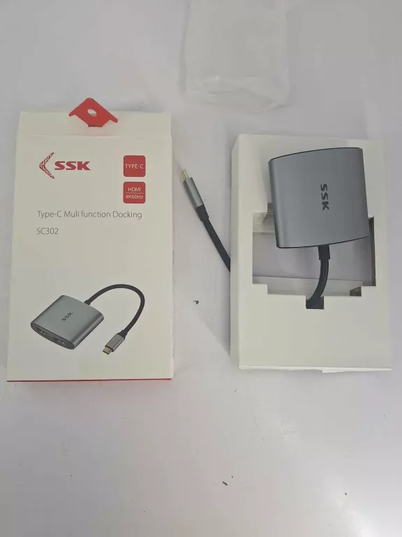 ADAPTER SSK TYPE-C MULTI FUNCTION DOCKING SC302