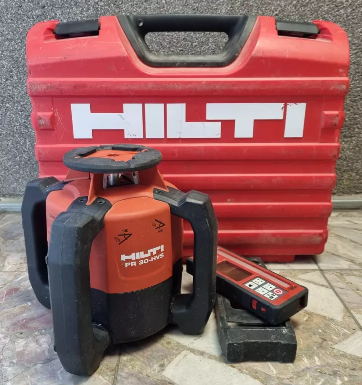 NIWELATOR LASEROWY HILTI PR 30 HVS