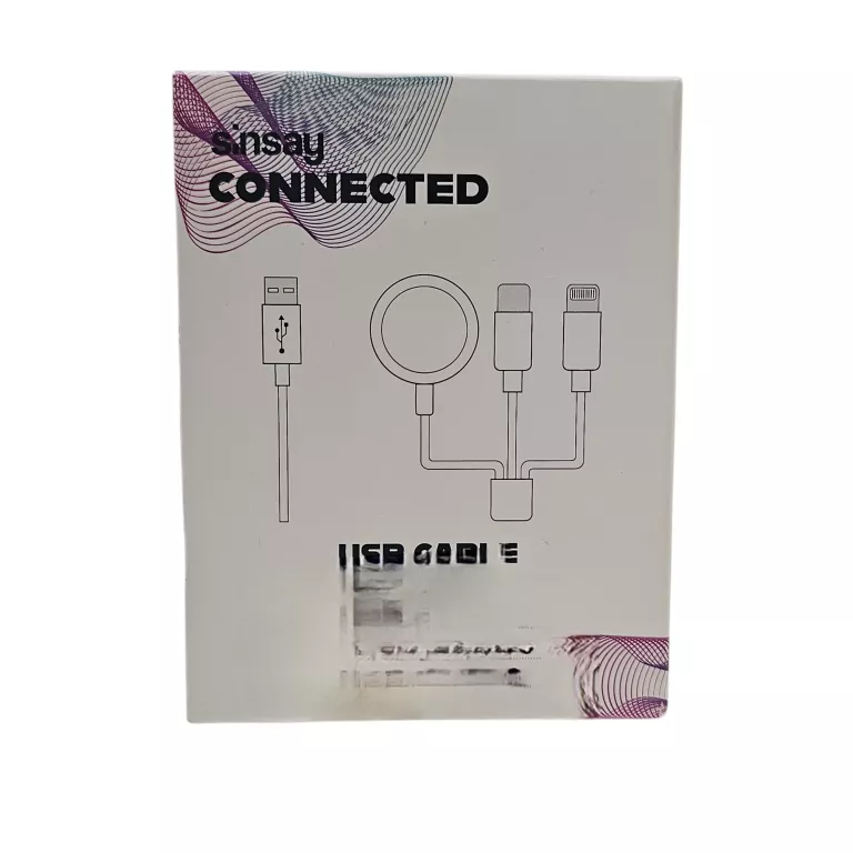 KABEL USB ( IWATCH , USB C , LIGTNING ) 3 W 1