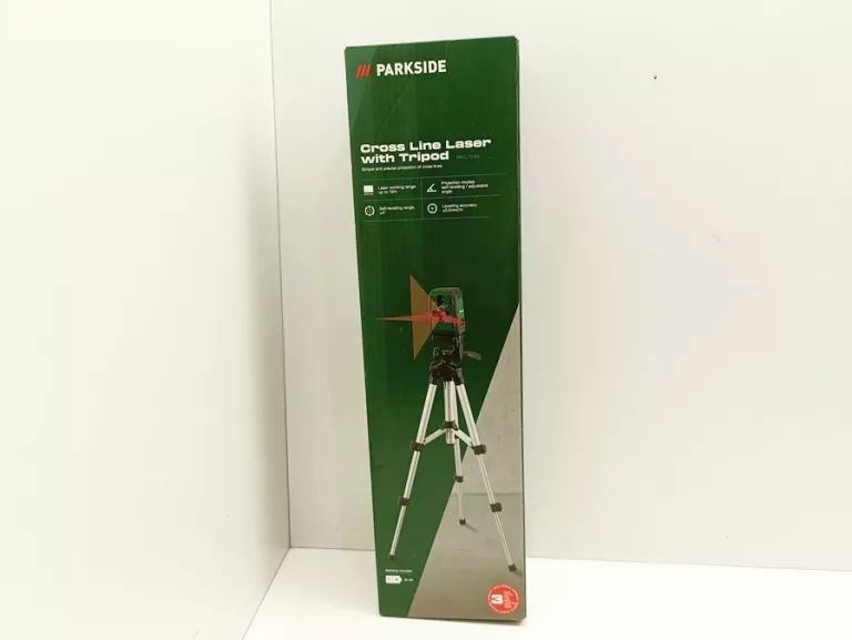 LASER KRZYŻOWY PARKSIDE PKLL 10 B4 ZE STATYWEM