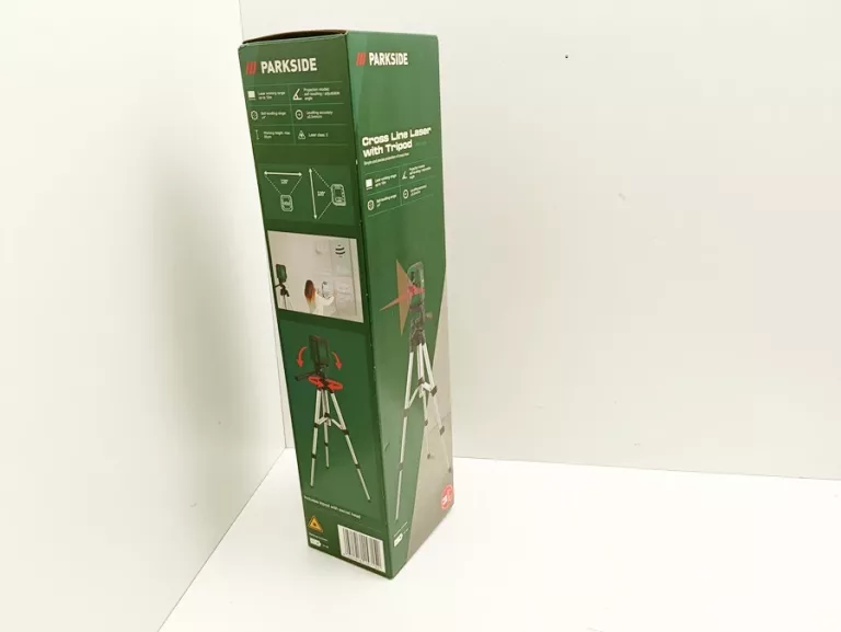 LASER KRZYŻOWY PARKSIDE PKLL 10 B4 ZE STATYWEM