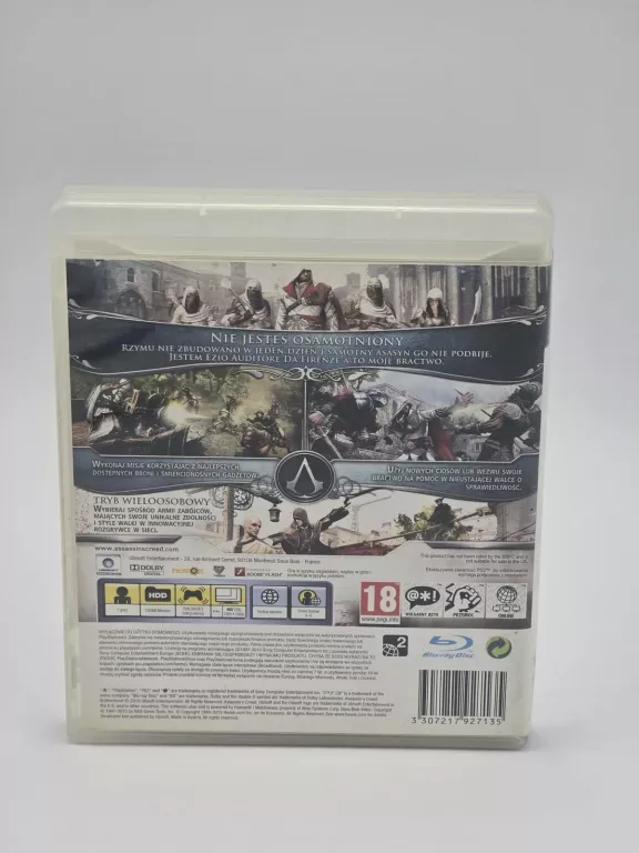 GRA PS3 ASSASSINS CREED BROTHERHOOD PL