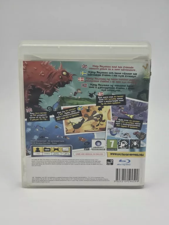 GRA PS3 RAYMAN ORIGINS