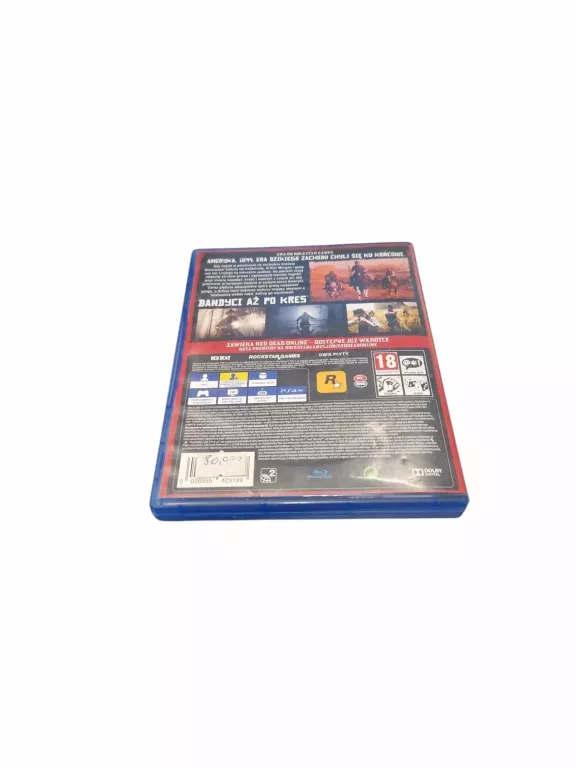 GRA RED DEAD REDEMPTION II SONY PLAYSTATION 4