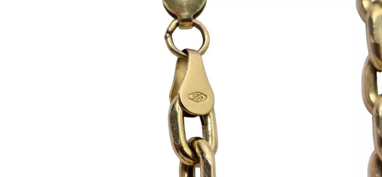 ZŁOTY ŁAŃCUSZEK 14K W:23,77 D:61