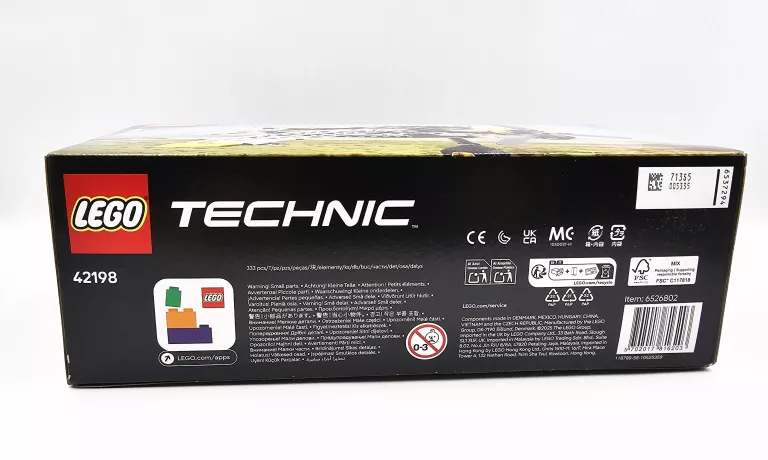 KLOCKI LEGO TECHNIC 42198 SAMOLOT TRANSPORTOWY