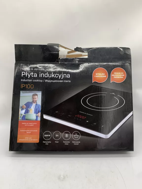 PŁYTA INDUKCYJNA GÖTZE & JENSEN IP100