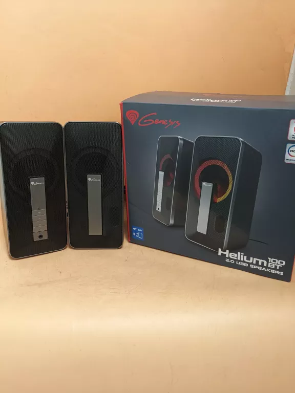 GŁOŚNIKI KOMPUTEROWE GENESIS HELIUM 100BT RGB