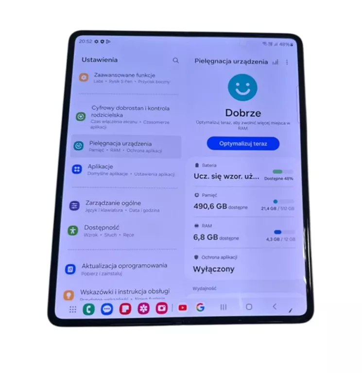 TELEFON SAMSUNG GALAXY Z FOLD 3 5G ZESTAW