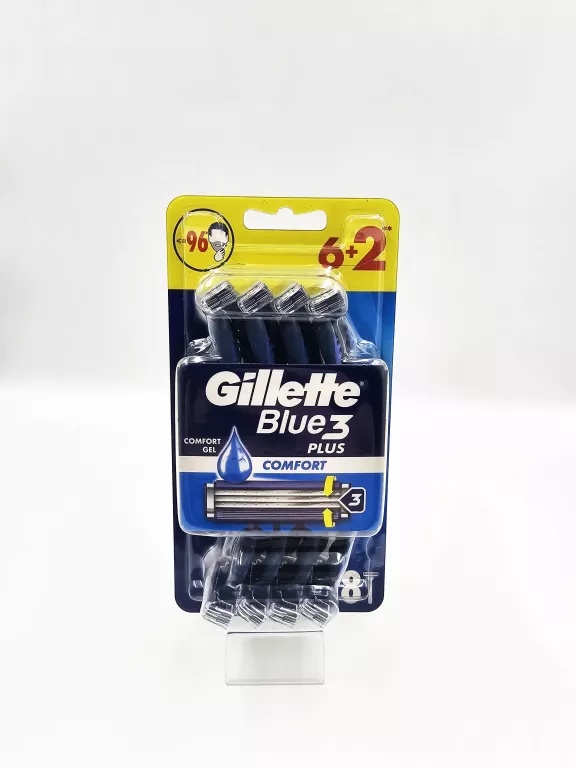 MASZYNKI GILLETTE BLUE 3 PLUS COMFORT / 8 SZTUK