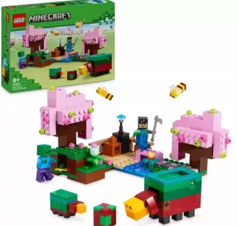 LEGO MINECRAFT 21260 MINECRAFT 21260 OGRÓD KWITNĄCEJ WIŚNI