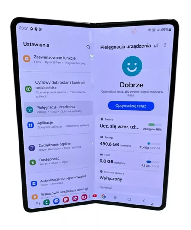 TELEFON SAMSUNG GALAXY Z FOLD 3 5G ZESTAW