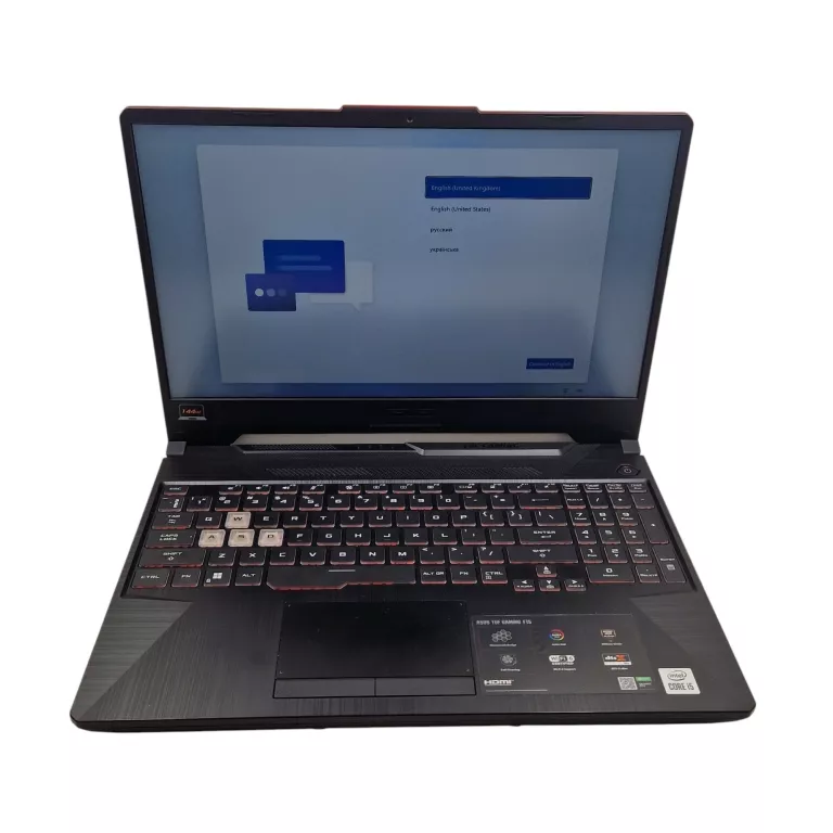 LAPTOP ASUS TUF GAMING F15 FX506L 15,6 " INTEL CORE I5 16 GB / 512 GB