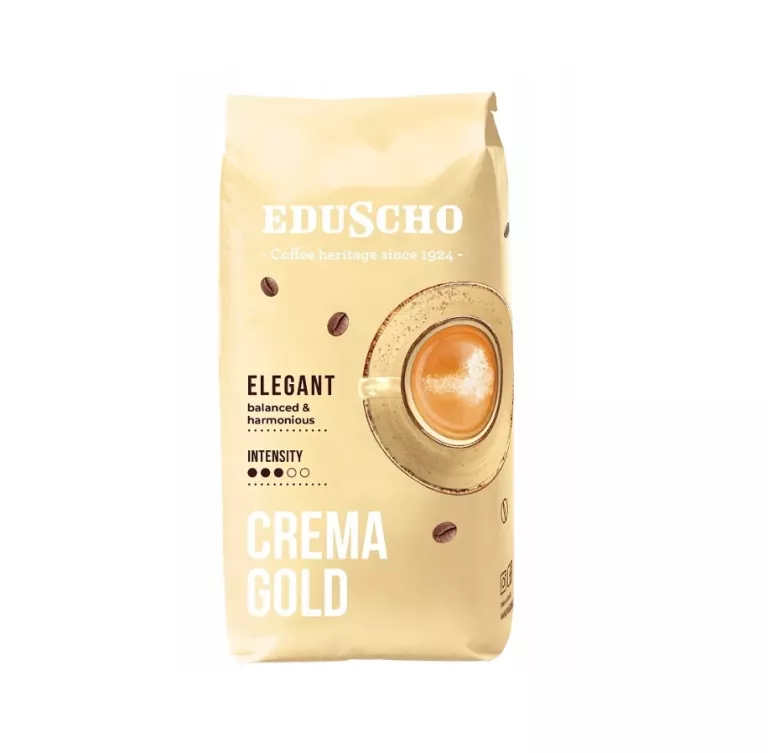 TCHIBO EDUSCHO CAFFE CREMA GOLD KAWA ZIARNISTA 1KG