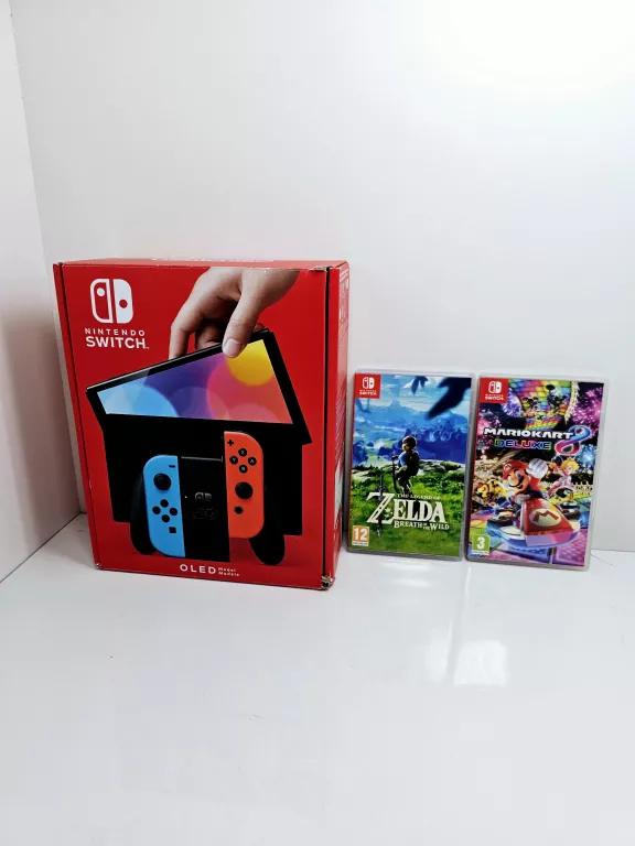 KONSOLA KONSOLA NINTENDO SWITCH OLED NEON RED/BLUE