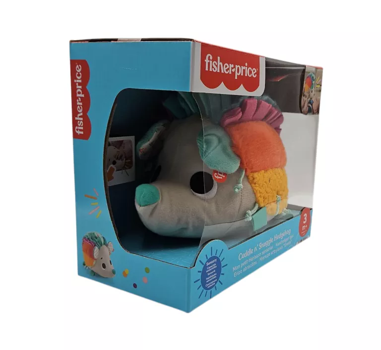 FISHER PRICE KOLOROWY JEŻ ZABAWKA SENSORYCZNA