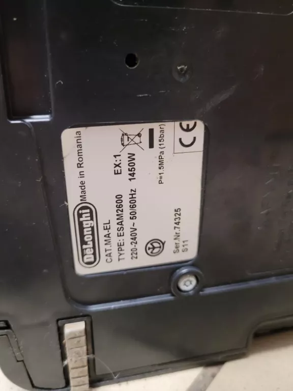 EKSPRES CIŚNIENIOWY DELONGHI ESAM 2600 CAFFE CORTINA