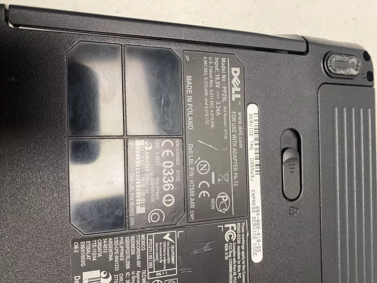 LAPTOP LAPTOP DELL PP29L CORE 2 DUO 3GB RAM OPIS!