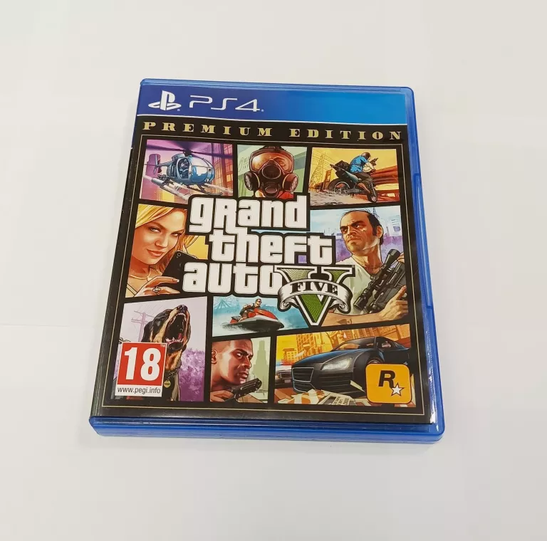 GRA GTA V PREMIUM EDITION PS4 GRAND THEFT AUTO 5 +