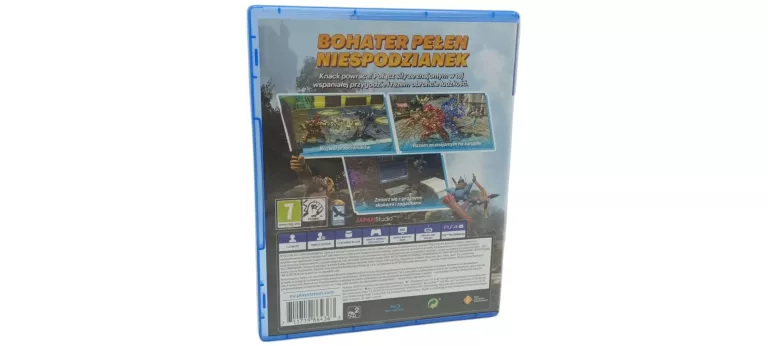GRA NA PS4: KNACK 2 PL PLATFORMOWA DLA 2 GRACZY SINGLE / MULTIPLAYER