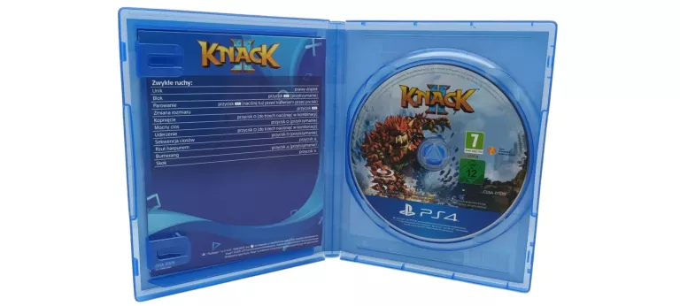 GRA NA PS4: KNACK 2 PL PLATFORMOWA DLA 2 GRACZY SINGLE / MULTIPLAYER
