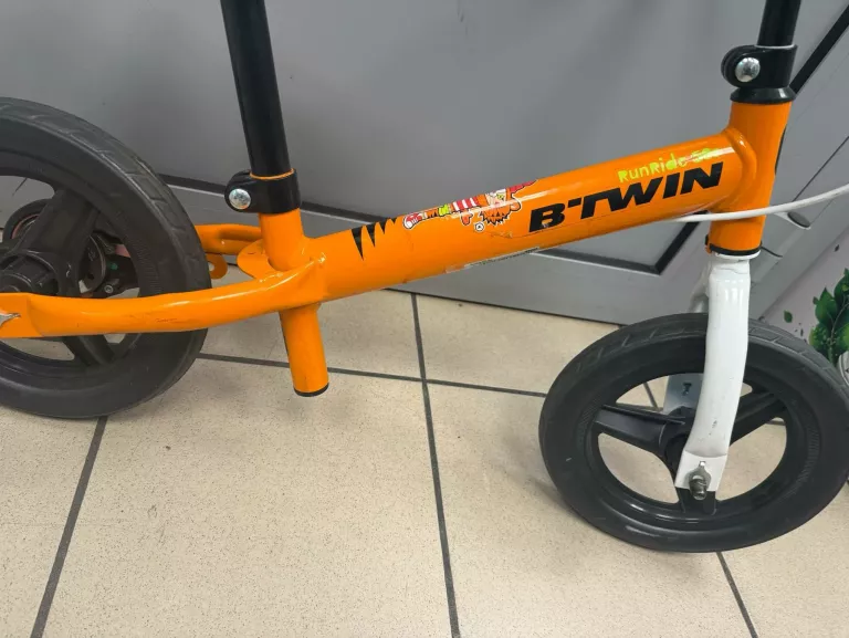 BTWIN ROWEREK BIEGOWY POMARANCZOWY