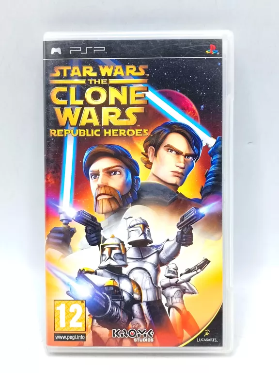 GRA PSP STAR WARS THE CLONE WARS REPUBLIC HEROES