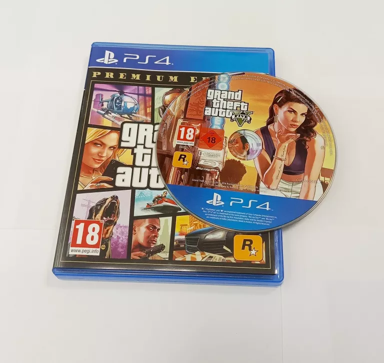 GRA GTA V PREMIUM EDITION PS4 GRAND THEFT AUTO 5 +