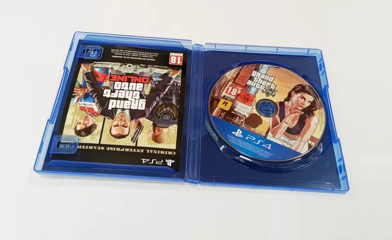 GRA GTA V PREMIUM EDITION PS4 GRAND THEFT AUTO 5 +