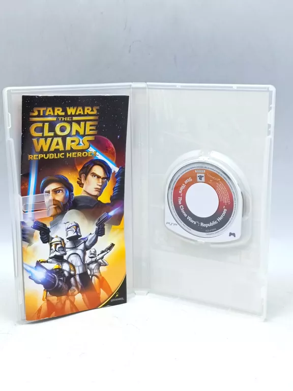 GRA PSP STAR WARS THE CLONE WARS REPUBLIC HEROES