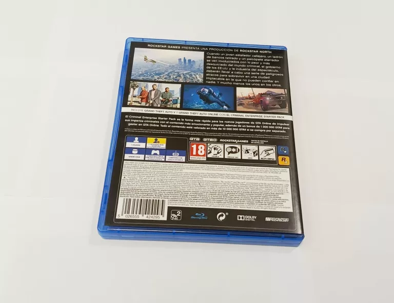 GRA GTA V PREMIUM EDITION PS4 GRAND THEFT AUTO 5 +