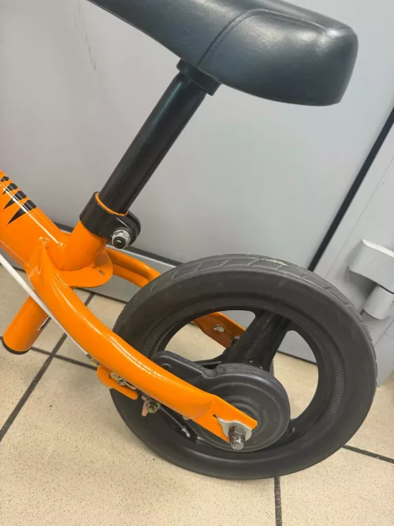 BTWIN ROWEREK BIEGOWY POMARANCZOWY