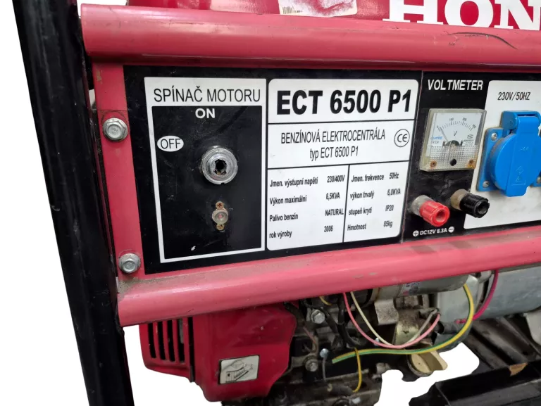 AGREGAT HONDA ECT 6500 P1 OPIS