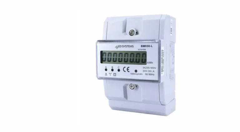 LICZNIK ENERGII 3 FAZOWY TRZYFAZOWY TRÓJFAZOWY LCD
