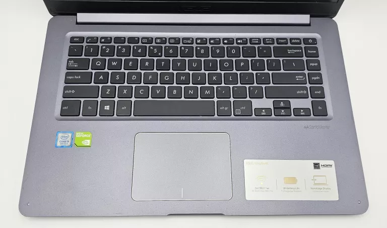ASUS VIVOBOOK F510UF-EJ524T I5-8250U 8GB 256GB SSD 1TB HDD MX130 WIN10H