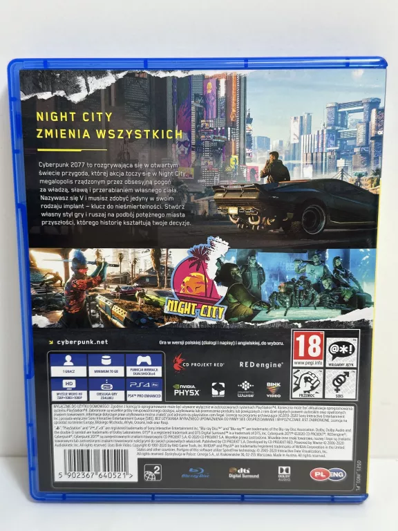 GRA PS4 CYBERPUNK 2077 WARTO