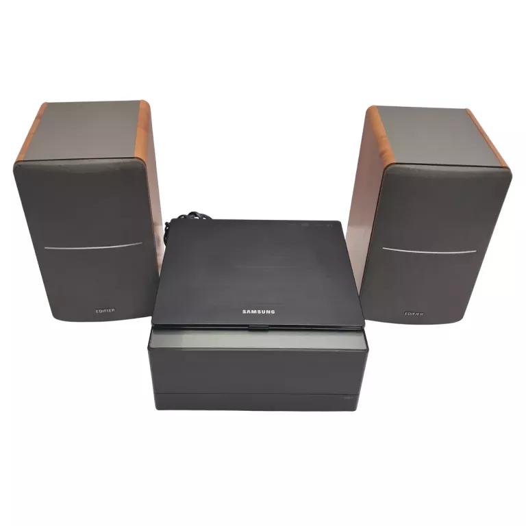 WIEŻA SAMSUNG MM-E430D + GŁOŚNIKI EDIFIER P12