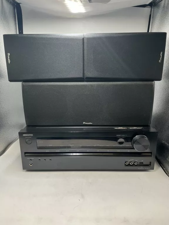AMPLITUNER 5.1 ONKYO TX-SR313 + GŁOŚNIKI M-AUDIO HCS-9920 SE