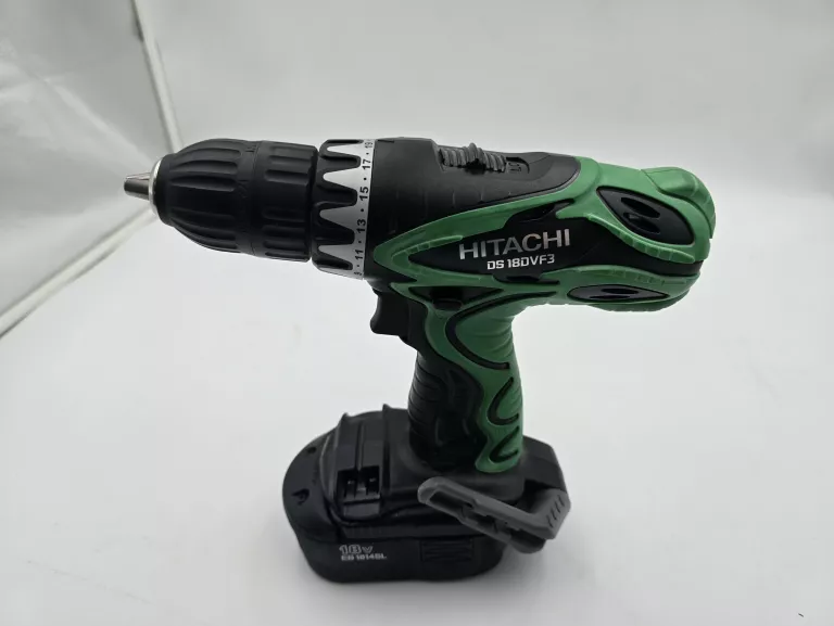 WKRĘTARKA HITACHI DS 18DVF3 2X AKUMULATOR, ŁADOWARKA, LATARKA, WALIZKA