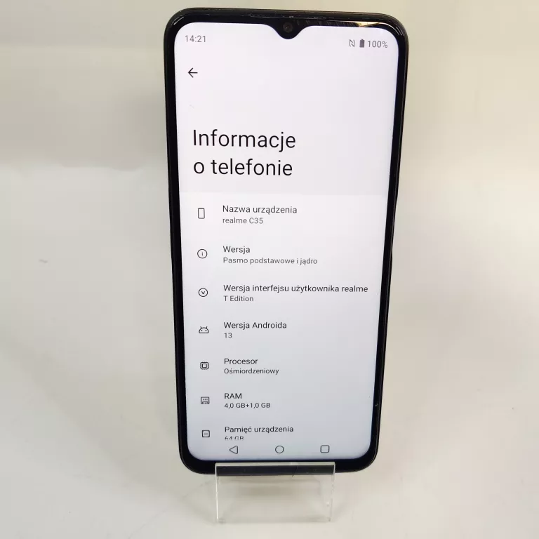 TELEFON REALME C35 4/64GB