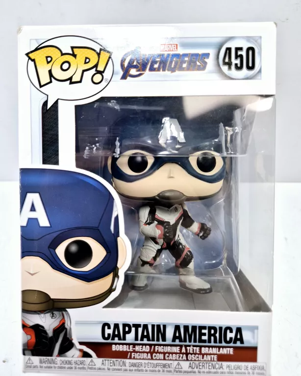 FIGURKA FUNKO POP AVENGERS: ENDGAME 450 CAPTAIN AMERICA