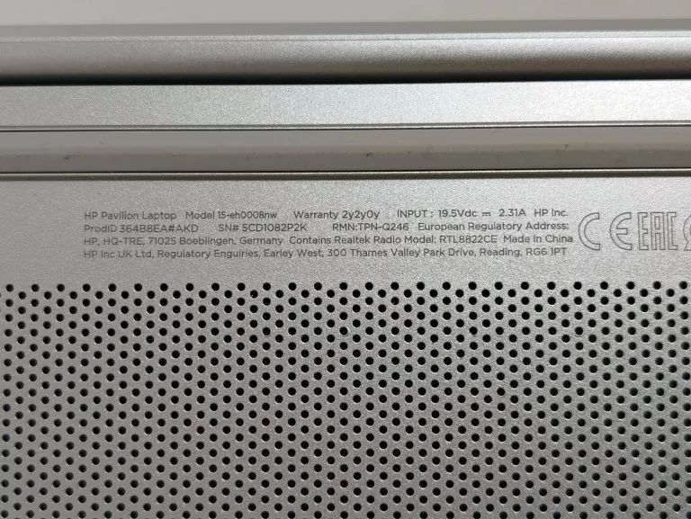 LAPTOP HP PAVILION HP 15-EH0008NW 8GB RAM WIN11 AMD RYZEN5 + ZASILACZ