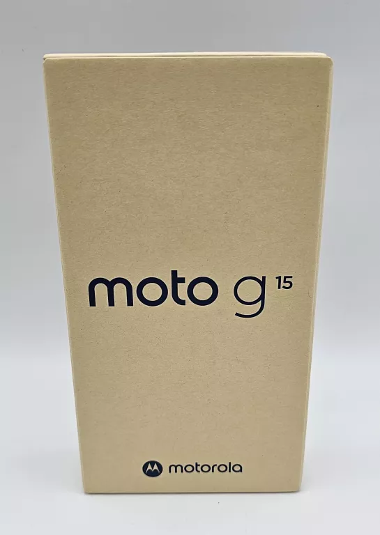 TELEFON MOTOROLA MOTO G15 8/128GB KOMPLET - PLOMBA! - GW!
