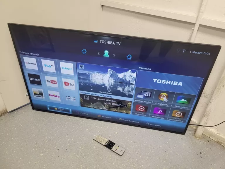 TELEWIZOR TOSHIBA 55L7453D 55''//OPIS